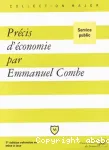 Précis d'économie