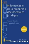 Méthodologie de la recherche documentaire juridique