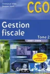 Gestion fiscale tome 2 , 2007 - 2008