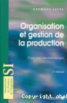 Organisation et gestion de la production