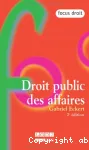 Droit public des affaires