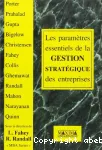 Les paramètres essentiels de la gestion stratégique des entreprises