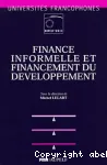 Finance informelle et financement du développement