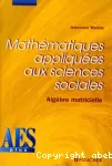 Mathématiques appliquées aux sciences sociales