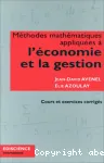 Méthodes mathématiques appliquées à l'économie et la gestion