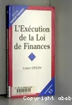 L'exécution de la loi de finances