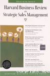 Strategic sales management