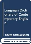 Longman dictionary of contemporary english