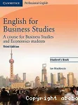 English for business studies