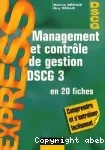 Management et contrôle de gestion DSCG 3