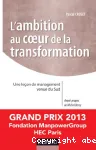 L'ambition au coeur de la transformation