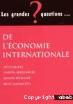 Les grandes questions de l'économie internationale