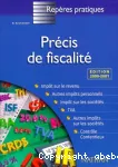 Précis de fiscalité 2000-2001