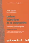 Lexique thématique de la comptabilité