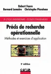 Précis de recherche opérationnelle