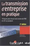 La transmission d'entreprise en pratique