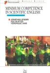 Minimum competence in scientific english