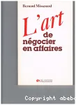 L'art de négocier en affaires