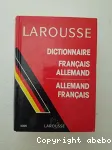 Dictionnaire français-allemand, deutsch-franzosich