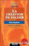 La cre�ation de valeur