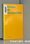 Lexique de comptabilite�