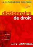 Dictionnaire de droit