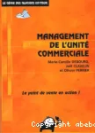 Management de l'unité commerciale