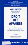 Droit des affaires