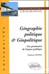 Géographie politique et géopolitique