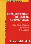 Développement de l'unité commerciale