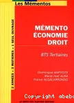 Mémento éco-droit pour BTS tertiaires