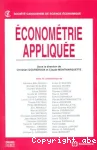 Econométrie appliquée