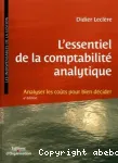 L'essentiel de la comptabilité analytique