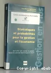 Probabilités et statistiques pour la gestion et l'économie