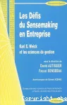 Les défis du sensemaking en entreprise