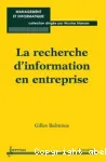 La recherche d'information en entreprise