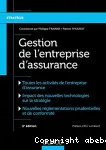 Gestion de l'entreprise d'assurance