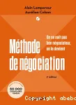 Méthode de négociation