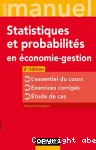 Statistiques et probabilités en économie gestion