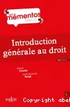 Introduction générale au droit