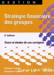 Stratégie financière des groupes