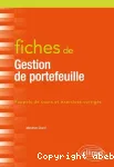 Fiches de gestion de portefeuille