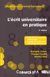 L'écrit universitaire en pratique