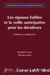 Les signaux faibles et la veille anticipative pour les décideurs